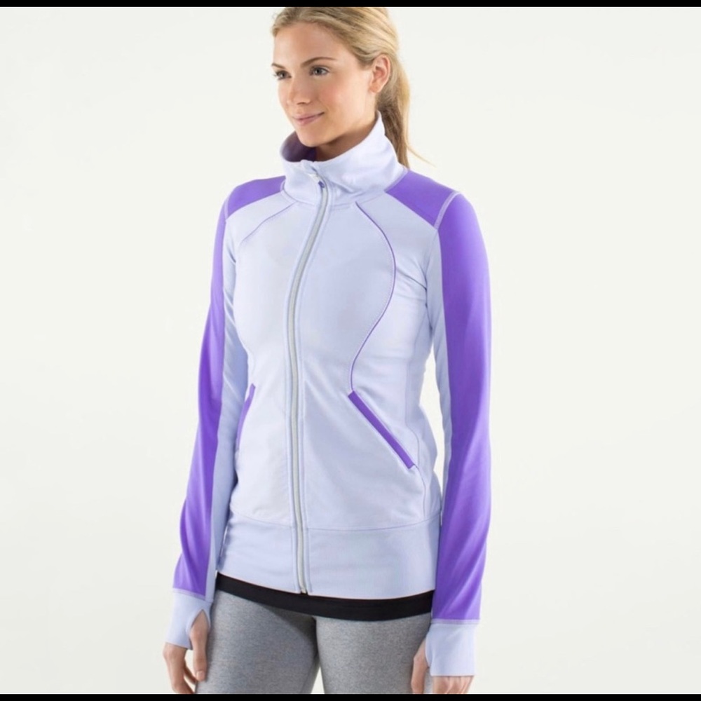 Lululemon Contempo Jacket  Cool Breeze  Purple size 6